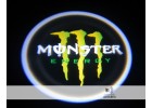 Проекция на двери с эмблемой Monster